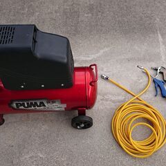 《売却済》【エアーコンプレッサ－】SK11 オイルレス SR-1...