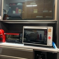 引き取り先が決まりました　電子レンジ　2/7まで  オープン用トレーもおつけします。の画像