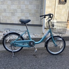 20インチ 自転車  サルート salute  小さめのママチャリ