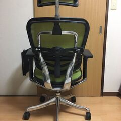 Ergohuman PRO ottoman(エルゴヒューマン プロオットマン) タブレットスタンド付き オフィスチェア/高機能チェア EHP-LPL-KMD-34の画像