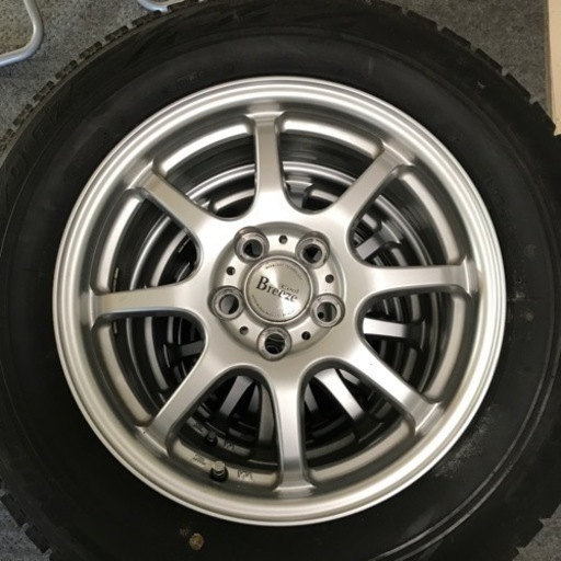 スタッドレス付きアルミホイール 15インチ　4本