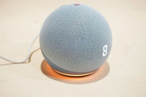 【苫小牧バナナ】良品 amazon/アマゾン echo bot エコードット alexa アレクサ スマートスピーカー トワイライトブ