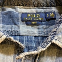 POLO (ポロ・ラルフローレン)シャツ　ビンテージ加工品の画像