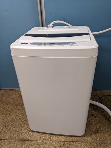 (売約済み)【2020年製】 全自動洗濯機 6.0kg YWM-T60G1 YWMT60G1 ステンレス槽 槽洗浄コース スピードコース洗濯 風乾燥　YAMADA