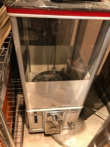 【中古】珍品!!昭和レトロ 元祖ガチャガチャ本体