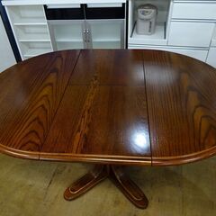 Shin-Lee　伸長式円卓ダイニングテーブル【愛品倶楽部柏店】 の画像