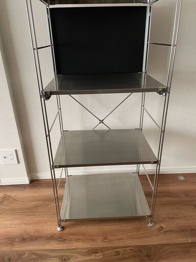 【無印良品】ステンレス ユニットシェルフ