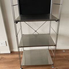 無印良品】ステンレス ユニットシェルフ