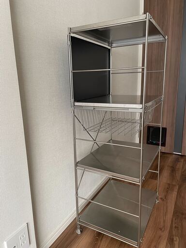 【無印良品】ステンレス ユニットシェルフ