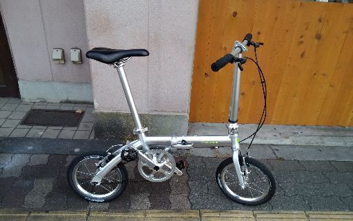 INNOVATOR[イノベーター]mobile bike air(モービルバイク エアー)14吋 折り畳み自転車 アルミ/シングル/シ