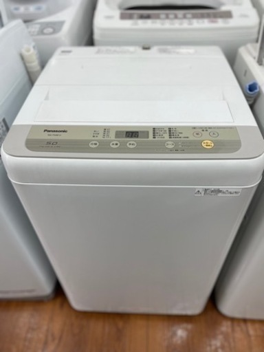 送料・設置込み　洗濯機　5kg Panasonic 2019年