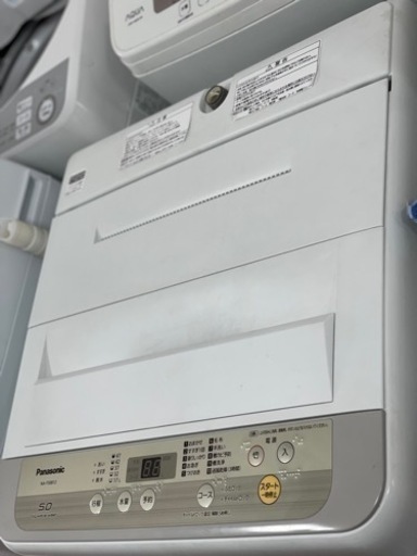 送料・設置込み　洗濯機　5kg Panasonic 2019年