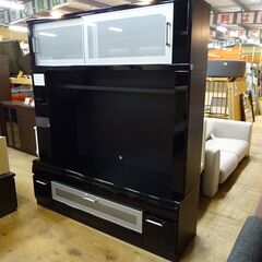 ニトリ　テレビボード　コーラル160BK【愛品倶楽部柏店】 の画像