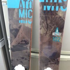 札幌 164㎝ アトミック ATOMIC オートマチック102 パウダー ロッカー バックカントリー ファットスキー 新雪 山スキー ウッドコア 本郷通店の画像