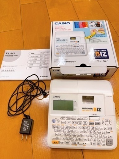 カシオ ラベルライター ネームランド KL-M7