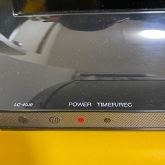 値下げ SHARP LED AQUOS LC40J9 フルハイビジョン液晶テレビ 40型 ジャンク？の画像