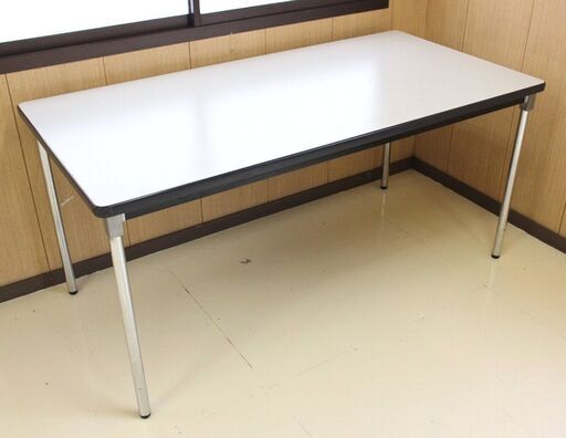 ナイキ✨ミーティングテーブル✨幅150cm✨高さ70cm✨長机✨会議用テーブル✨事務机✨中古品【こちらは店舗です。浜村鹿野温泉ICから3分 買取本舗 宮本リサイクル 営業時間9～19時 定休日水曜のみ←連絡できませんm(_ _)m】 G172