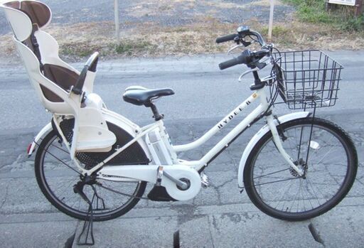 関東無料配達☆バッテリー新品☆ ブリヂストンHY6l61 HYDEE.B ハイディビー 子供乗せ電動 自転車8.9Ａｈ内装3段変速  電動アシスト自転車