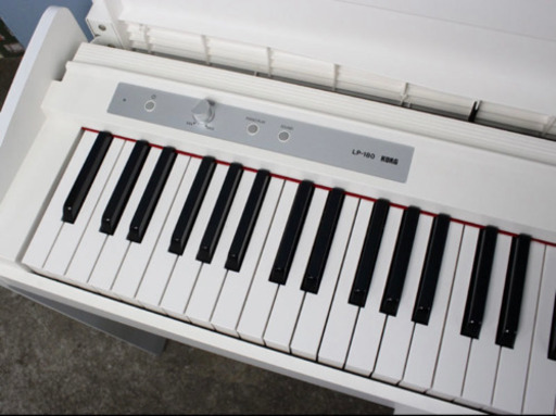 札幌市内配送無料 美品 19年製 KORG コルグ 電子ピアノ 88鍵 LP-180 ホワイト 