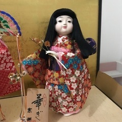 ケース入りひな人形　華やぎの画像