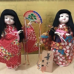 ケース入りひな人形　華やぎの画像