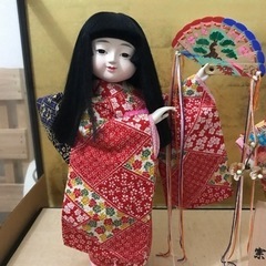 ケース入りひな人形　華やぎの画像