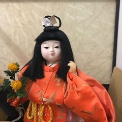 ケース入りひな人形　陽春の画像