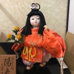 ケース入りひな人形　陽春の画像