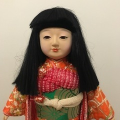 市松人形の画像
