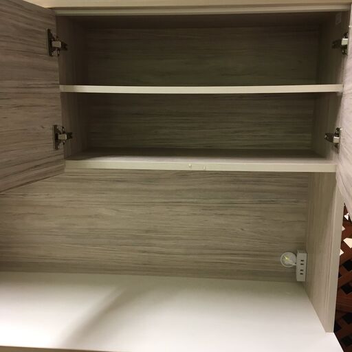 J782 土井インテリア 　食器棚 　レンジボード　marvelous furniture　セル　120　オープンボード 1180×4