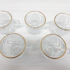 ■HIROTA GLASS/ガラスカップ5個セット/未使用品■の画像