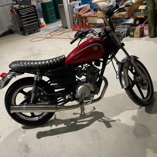 yb125SP 実動！　自賠責R5.10月まで