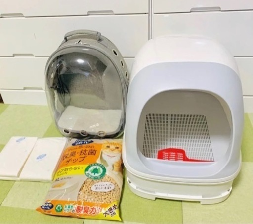 メルカリにて完売‼️ 猫ちゃんスターターセット　ニャンとも清潔トイレ