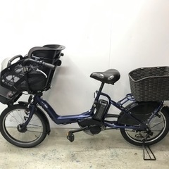 良好！買い物カゴ付き　子供乗せ電動自転車　ヤマハパスキッス　格安
