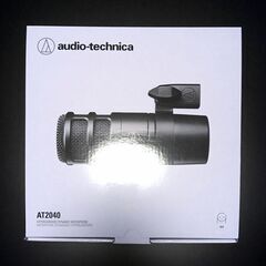 オーディオテクニカ AT2040　ダイナミックマイク【美品】の画像