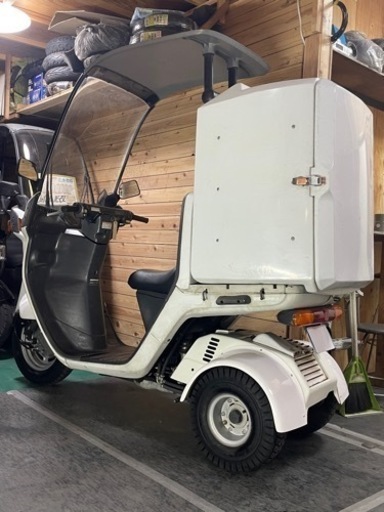 【御成約有難う御座いました】☆ワイドスペ-サ-!消耗品OK!2ストジャイロキャノピーミニカー改　オ-バ-フェンダ-&リヤFRP製BOX装備!ノ-ヘルOK!