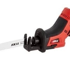 SK11 充電式レシプロソー 14.4V ケース・充電器・バッテリー付 SRS-144V-RLPの画像