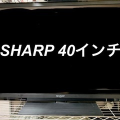 SHARP 液晶テレビ　DVDプレイヤー