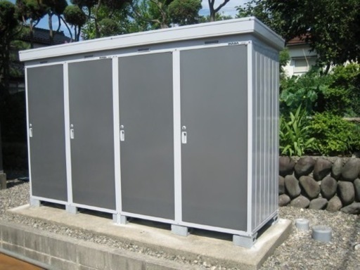 イナバの物置き4点セット