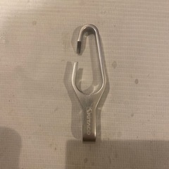 ワイヤー、ホースガイド　キタコ　シルバーアルマイト　中古