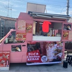 キッチンカー車両　25万　三菱　