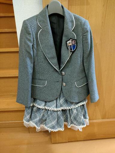入学式 スーツ 女の子 フォーマル ブレザー 卒業式 120cm