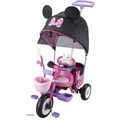 商談中！ミニーちゃんの日除け付き三輪車♪の画像