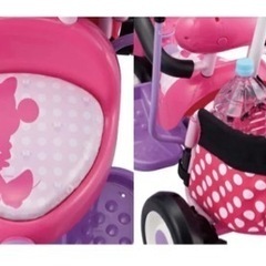 商談中！ミニーちゃんの日除け付き三輪車♪の画像