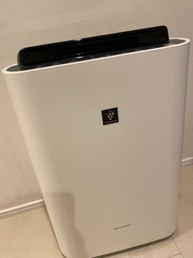 シャープ 加湿 空気清浄機 プラズマクラスター 7000  ホワイト KC-H50-W