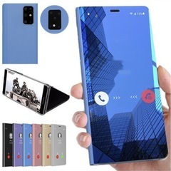 【格安】新品　iPhone13mini 全面保護ケース　手帳型　鏡面　ミラー　ブラックの画像