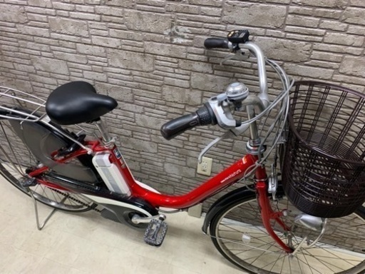 新春SALE 東京23区配達無料　新基準　YAMAHAヤマハ　パスナチュラ　8.1Ah リチウム 電動自転車 中古 26インチ ☆