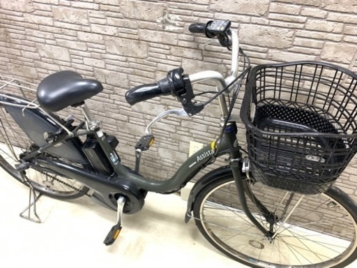 新春SALE 東京23区配達無料　新基準　ブリヂストン　アシスタ　8.7Ah リチウム 電動自転車 中古 ☆26
