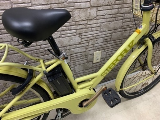 新生活応援SALE 東京23区配達無料　新基準 ブリヂストン ステップクルーズ　8.7Ah リチウム 電動自転車 中古 ■26インチ