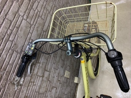 新生活応援SALE 東京23区配達無料　新基準 ブリヂストン ステップクルーズ　8.7Ah リチウム 電動自転車 中古 ■26インチ